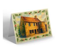 CHRISTMAS CARD - The Fair Maid's House, Perth - Vintage Art Style
