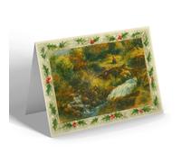 CHRISTMAS CARD - The Three Streams, Llanfairfechan (a) - Vintage Art Style