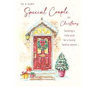 Christmas Card, To a Special Couple - 8 x 6 inches - Piccadilly Greetings