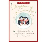 Christmas Card, To a Special Daughter & Sister-in-Law - 9 x 6 inches - Piccadilly Greetings