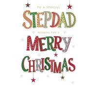 Christmas Card, To a Special Stepdad - 9 x 6 inches - Piccadilly Greetings