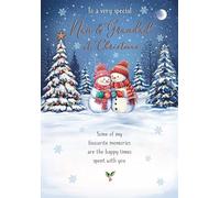 Christmas Card, To a Very Special Nan & Grandad - 9 x 6 inches - Piccadilly Greetings