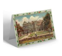 CHRISTMAS CARD - Vintage Cheshire - Bramhall, Old Hall. Near Stockport