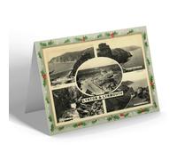 CHRISTMAS CARD - Vintage Devon - Lynton & Lynmouth (a)
