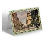 CHRISTMAS CARD - Vintage London - Piccadilly showing the Ritz Hotel (b)