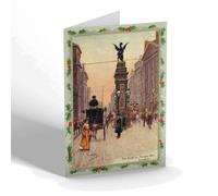 CHRISTMAS CARD Vintage London - The Griffin, Temple Bar