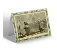 CHRISTMAS CARD - Vintage London - The National Gallery (d)