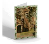 CHRISTMAS CARD - Vintage Scotland - Douglas Window, Stirling Castle, Stirling