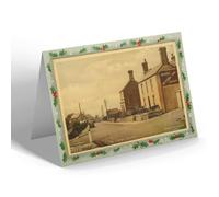 CHRISTMAS CARD - Vintage Shropshire - The Village, Clee Hill (b)