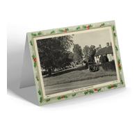 CHRISTMAS CARD - Vintage Staffordshire - The Village Green, Kingswinford