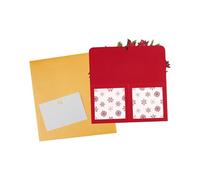 Christmas Cards With Envelope Handmade Flower Box Paper Sculpture Greeting Card For Men Women Valentines Invitation Cards