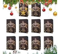 Christmas Cards with Envelopes, Beautiful Christmas Cards - Set of 10 Christmas Cards with Envelopes, Stamping Christmas Cards, Assorted Holiday Cards, Happy Holidays Cards for