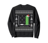 Christmas Carol Math Bar Graph Ugly Christmas Sweatshirt