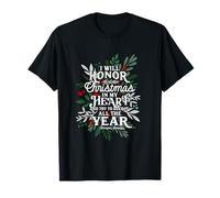 Christmas Carol, Scrooge Quote, Holiday festive graphic T-Shirt
