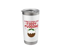 Christmas Carol Singer, I Don't Even Like Figgy Pudding Stainless Steel Insulated Tumbler