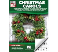 Christmas Carols Super Easy Songbook Beginner-Friendly Piano Sheet Music with Letter Notes and Chord Diagrams 60 Timeless Holiday Classics
