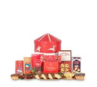 Christmas Carousel Hamper - Chocolates, Brownies, Popcorn & Hot Chocolate