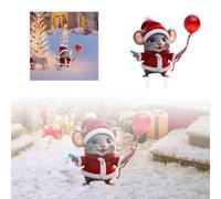 Christmas Cartoon 2D Flat Acrylic Decorative Floor Standing Card Holiday Corner Courtyard Festive Truck Design (E, 30cm)