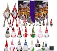 Christmas Cartoon Character Countdown Calendar | Advent Christmas Calendar With Character Toy,Portable 24 Different Party Favors for Adults, Kids Friends