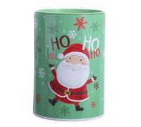Christmas Cartoon Savings Tank, Change Storage Tank Iron Art Storage Tank, Random Pattern Xmas Tinplate Box, Cookie Jar