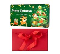 Christmas Cash Cards | 6-Slot Creative Winter Christmas Greeting Card | New Year Money Holders Party Decor - for Adults Lovers Friends Women Men Boys Girls