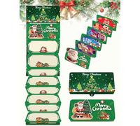 Christmas Cash Gift Envelope, Christmas Cash Envelopes A Creative Way to Give Cashs This Christmass, Surprise Card Holder for Christmass Gifts Between Family and Friends (2pcsC)