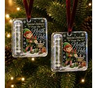 Christmas Cash Gift Ornament,Acrylic Money Holders for Cash XmasTreeHanging | Funny Clear Xmas Tree Money Hold Hanging Pendant,Unique Money Gift for Christmas Stocking Stuffer,Secret Santa Gift Giving