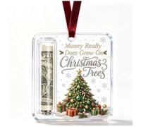 Christmas Cash Gift Ornament- Make Cash Feel Like A Real (K)