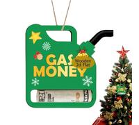 Christmas Cash Holder | 2D Wooden Clips for Christmas Parties and Storage | Money Holder for Christmas - for Parties Men Birthday