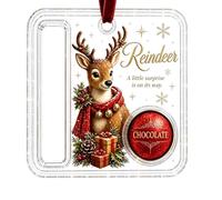 Christmas Cash Holder Shatterproof Reusable Smooth Acrylic Warm | Holiday Tree Money Display Ornament for Office Mall Store Party School Classroom Church Hotel Restaurant
