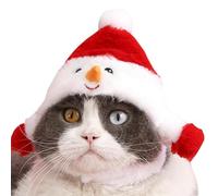 Christmas Cat Hat - Dog Winter Hat, Dog Christmas Outfit | Christmas Tree Kitten Costumes, Party Supplies Warm Winter Pet Accessories
