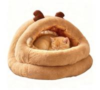 Christmas Cat House - Washable for Cold Climate, Christmas House for Pets Cat Dog - For Small Medium Large Breeds for Living Room, Bedroom, Balcony and Play