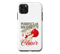 Christmas Cat Purrfect Holiday Cheer Kitten Lover Xmas Case for iPhone 11 Pro Max