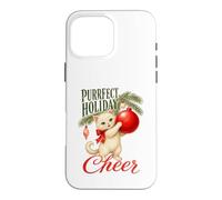Christmas Cat Purrfect Holiday Cheer Kitten Lover Xmas Case for iPhone 16 Pro Max