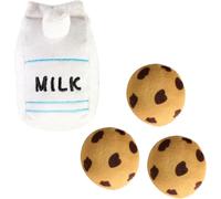 Christmas Cat Toys - Milk & Cookies with Catnip