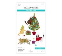 Christmas Cats Accessories Etched Dies by Yana Smakula