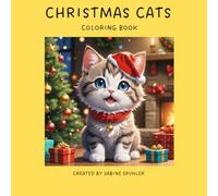 Christmas Cats: Coloring Book