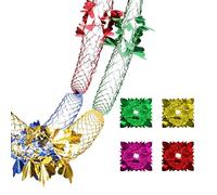Christmas Ceiling Decorations,Colorful Maple Leaf Art Hanging Garlands Home Decoration Supplies Suitable for Decorating any Festival Party Indoors.(four colors,2.8m)