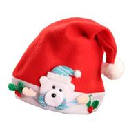 Christmas Celebration Hats Youth Christmas Headgear Interactive Holiday Hats For Children And Adults Breathable Santa