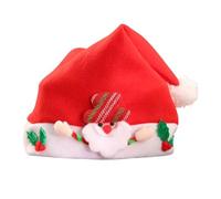 Christmas Celebration Hats Youth Christmas Headgear Interactive Holiday Hats For Children And Adults Breathable Santa