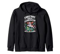 Christmas Chaos Coordinator Cavalier King Charles Spaniel Zip Hoodie