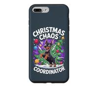 Christmas Chaos Coordinator Puppy Funny Doberman Pinscher Case for iPhone 7 Plus/8 Plus