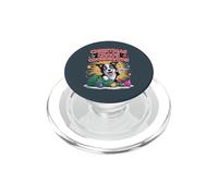 Christmas Chaos Coordinator XMAS Dog Funny Border Collie PopSockets PopGrip for MagSafe