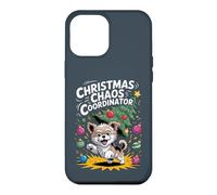 Christmas Chaos Coordinator XMAS Puppy Funny Morkie Case for iPhone 12 Pro Max