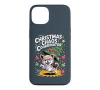 Christmas Chaos Coordinator XMAS Puppy Funny Morkie Case for iPhone 13