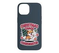 Christmas Chaos Coordinator XMAS Puppy Funny Shiba Inu Case for iPhone 14