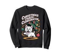 Christmas Chaos Coordinator XMAS West Highland White Terrier Sweatshirt