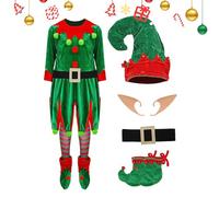 Christmas Character Costumes - Christmas Costume Set - Suit Dress for Kids Women Teen Girls Boys Party Carnival Performance School Photo Prop Cosplay