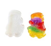 Christmas Character Mold Silicone Form for Wax Projects, Festive Home Decor Use, Present Making, Seasonal Display Supply Christmas Mold Silicone Form Wax Casting Makers Holiday