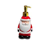 Christmas Character Soap Dispenser - Liquid Hand Soap Lotion Pump Resin Material For Indoor Kitchen Shower Sink Restroom Powder Room Holiday Events Daily Counter Shelves